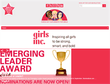 Tablet Screenshot of girlsinccapitalregion.org